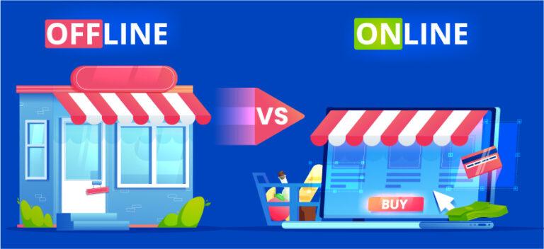 Offline Vs Online shopping