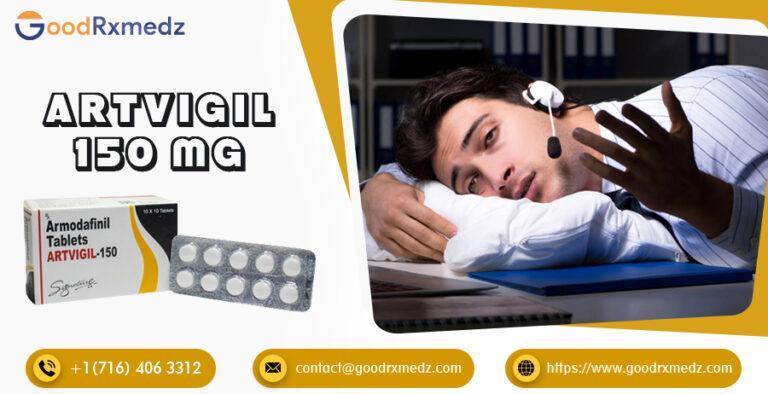 Artvigil 150 MG Tablet Armodafinil | For Shift Work Disorder :-goodrxmedz
