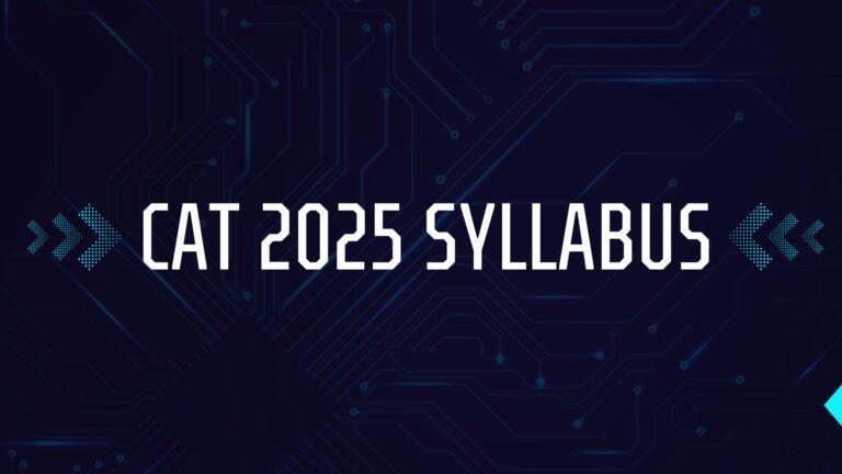 CAT 2025 Syllabus