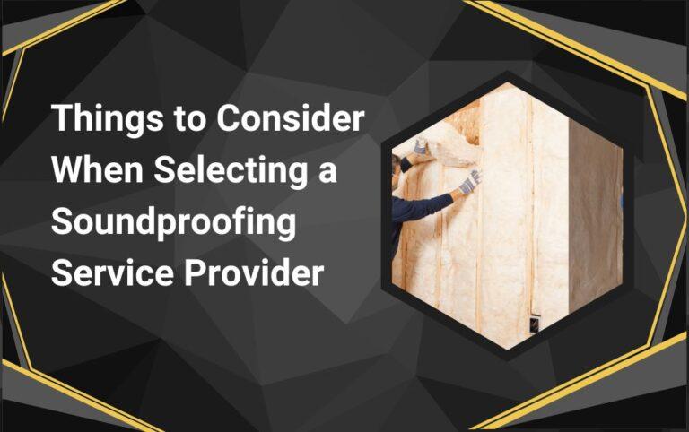 soundproofing services in dubai