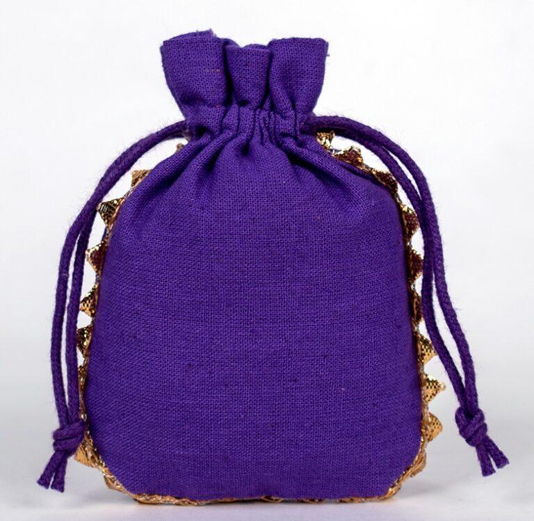 designer cotton pouches