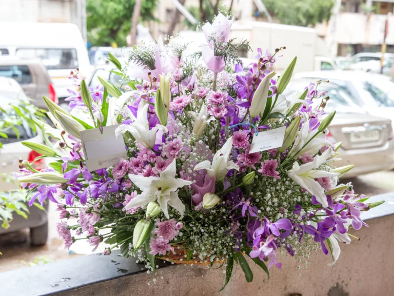 Sending flowers to loved ones in October