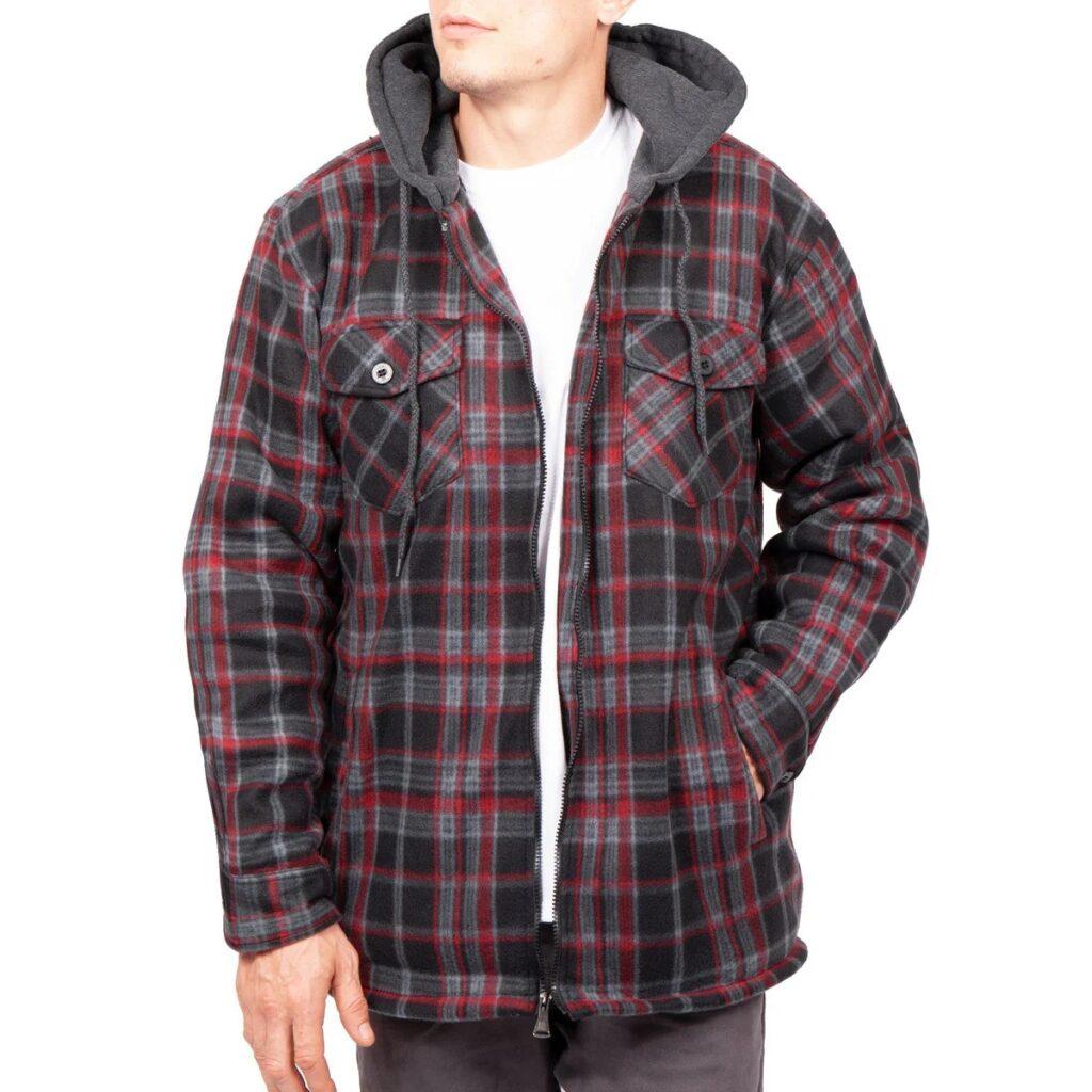 hooded flannel jacket Hooded Flannel Jacket: The Ultimate Guide to Staying Warm and Stylish