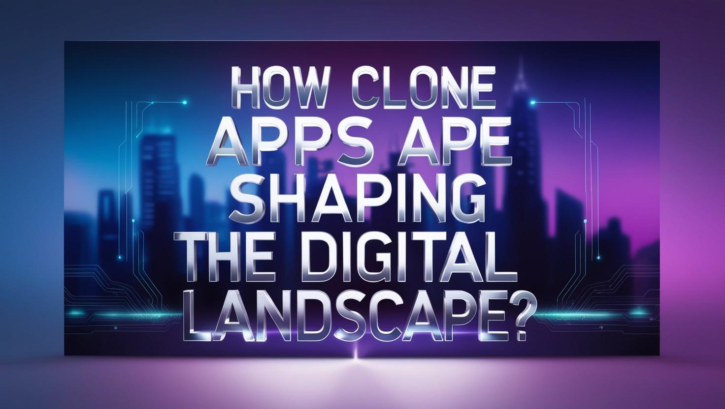 lone Apps are Shaping the Digital Landscape lone Apps are Shaping the Digital Landscape