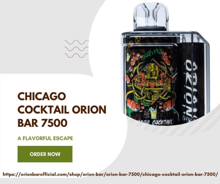 Chicago Cocktail Orion Bar