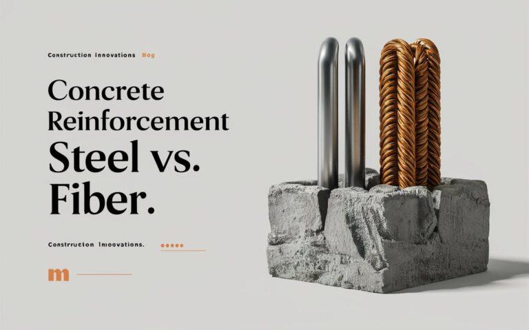 Concrete Reinforcement Options: Steel vs. Fiber