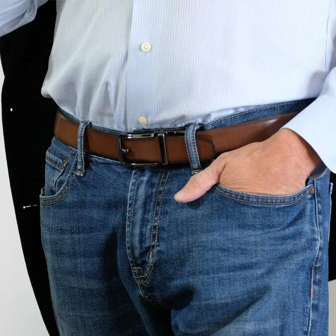 Men’s Black Leather Belt: The Perfect Blend of Style and Function