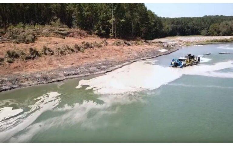 mine tailings dredge