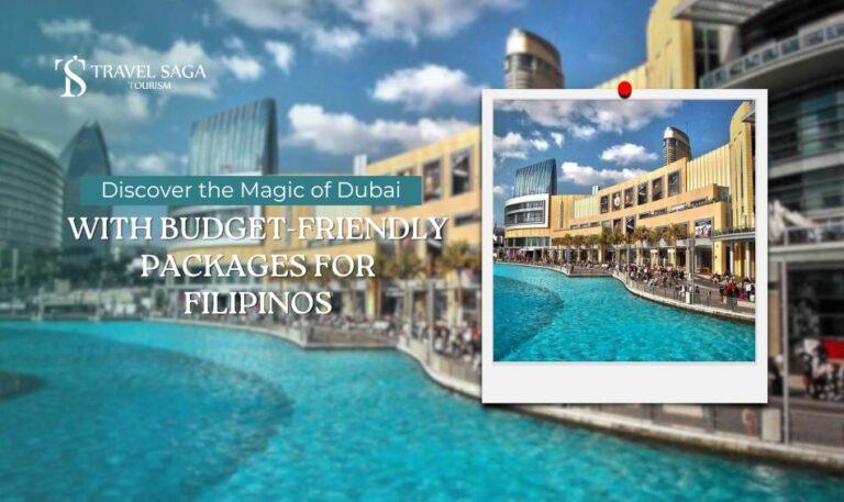 Dubai tour package from Philippines