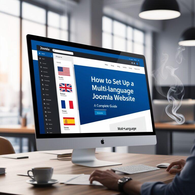 How to Set Up a Multi-Language Joomla Website A Complete Guide