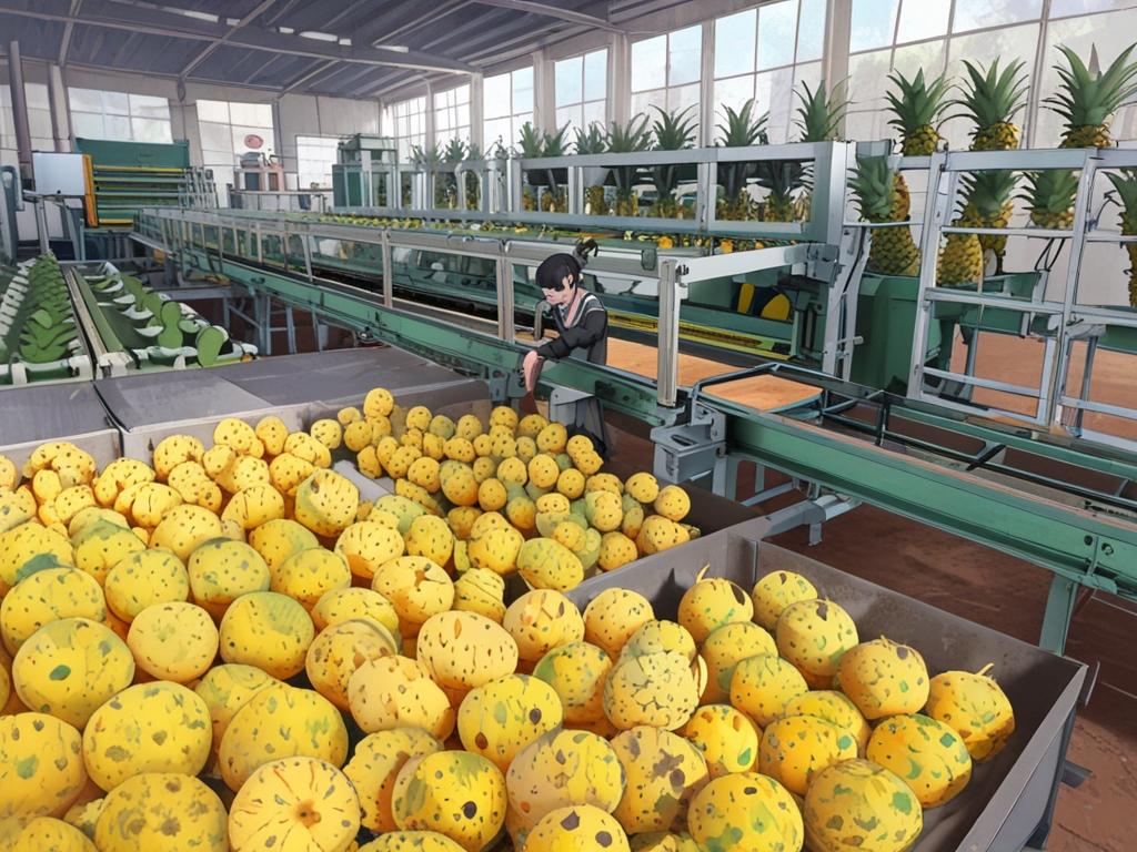 Leonardo Anime XL Pineapple Processing Factory image 0 Pineapple Processing Project Cost 2025: Manufacturing Process, Plant Setup and Industry Trends
