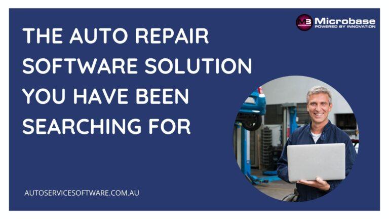 Auto Repair Software