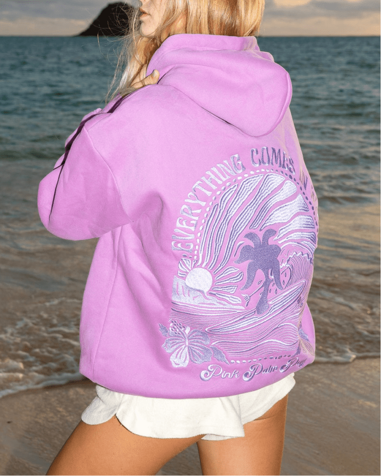 Pink Palm Puff