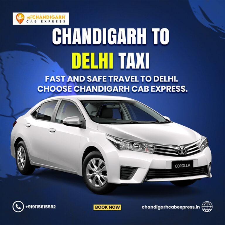 Why Taking a Cab from Delhi to Chandigarh is the Smartest Choice?