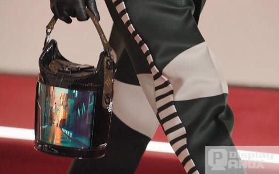 Flexible OLED wearable art Cross-Border Fusion of Flexible Screens in Fashion and Wearable Art