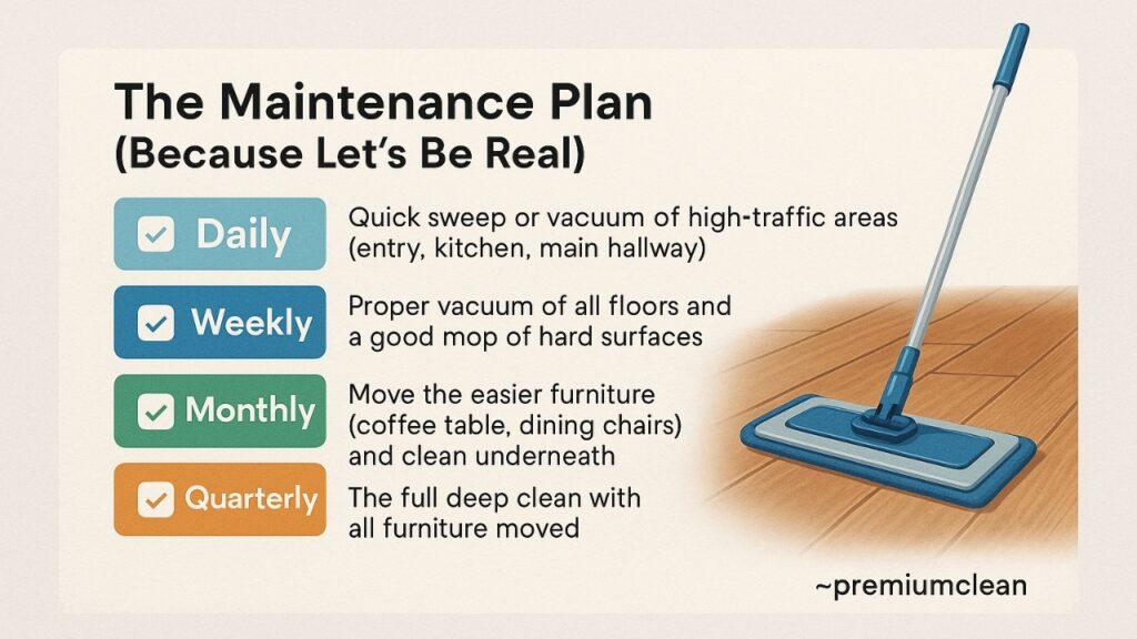 The Maintenance Plan (Because Let's Be Real)
