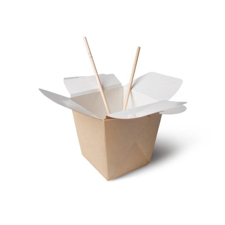 Eco-friendly disposable noodles boxes for takeout brands