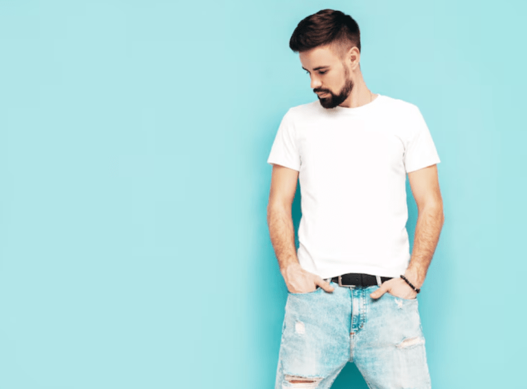 white t-shirt for men