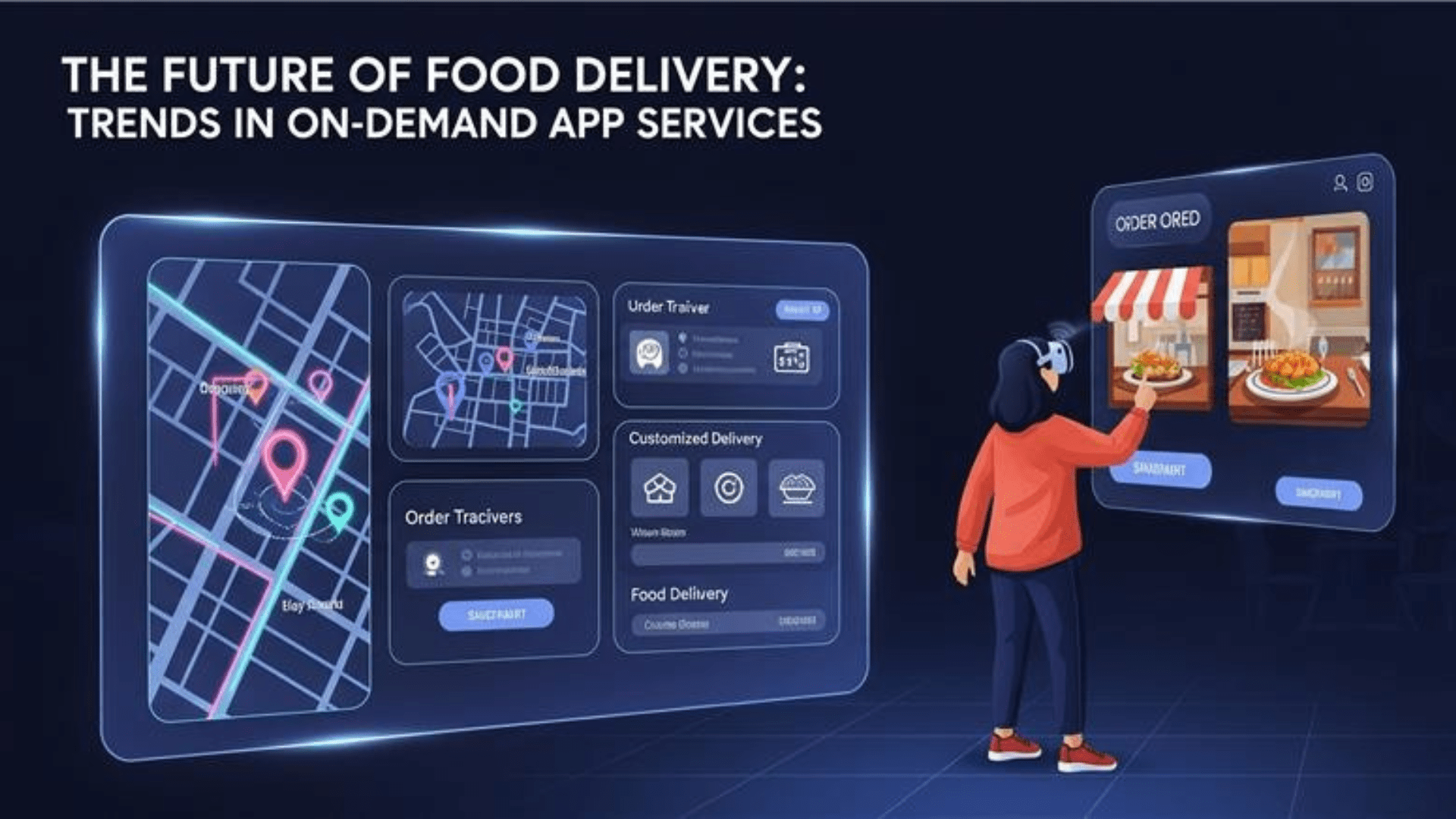 The Future of Food Delivery Trends in On Demand App Services 1 The Future of Food Delivery: Trends in On-Demand App Services