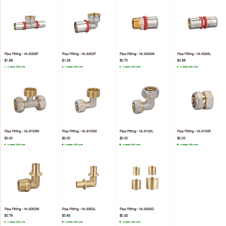 Fittings : Premium Brass and Stainless Steel Fittings for Plumbing