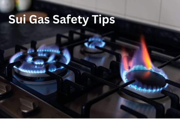 Sui gas safety tips