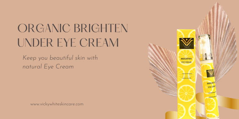 Organic Eye Cream for Wrinkles: Your Natural Path to Youthful Eyes