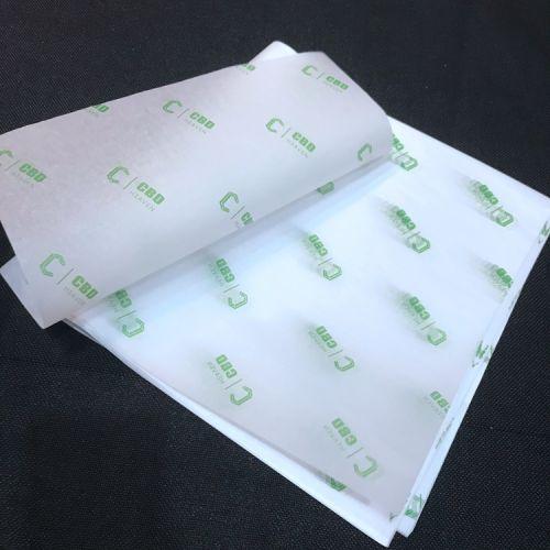 custom glassine paper sheets