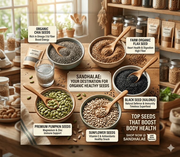 Top 10 Seeds for Health: Benefits, Nutrition & Where to Buy in UAE
